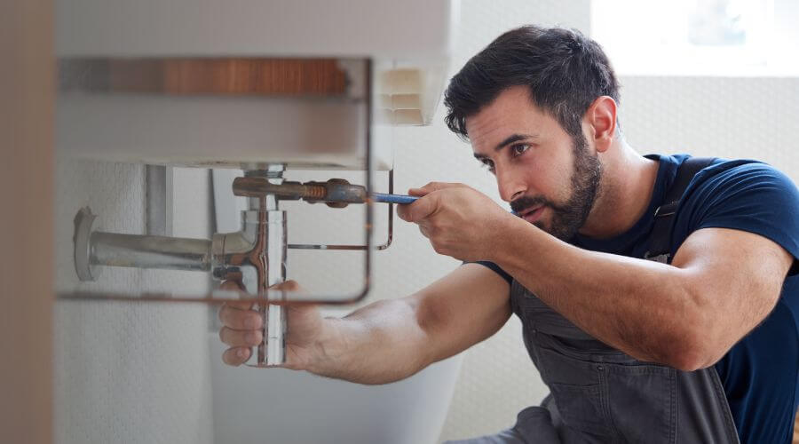 Tankless water heater installation in Keymar, MD